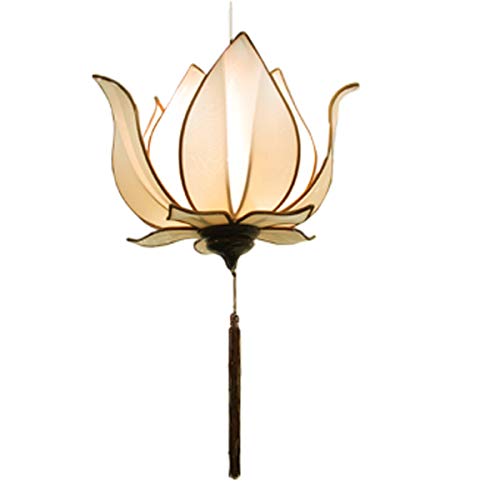 Amazon | Wanon 蓮花Lぺンダントライト 1灯式 アジアン 照明 led電球